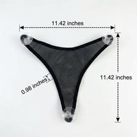 Ventilated Reptile Hammock for Bearded Lizards, Leopard Gecko Tank Accessories, Breathable Polyester with Suction Cup Mounting, Black