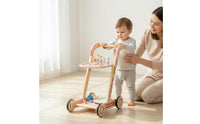 Kids Medical Cart Educational Kids Shopping Push Cart Easy Assembly Children's Toy for Young Children, Infants