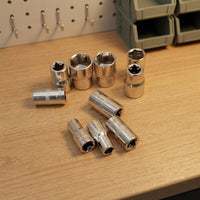 46 Pieces 46 Piece Ratchet and Socket Set Non-Slip Grip for DIY Enthusiasts