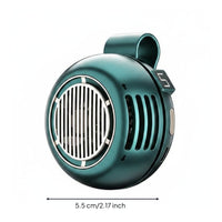 USB Rechargeable Attachable Fan 5-Speed Portable Attachable Fan Hands Personal Cooling