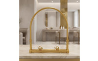 Circular Holder Holders Head Spa Tube Assembly Bottom Outlet U-Shaped Upper Tube Side-End Fittings Plumbing Fitting