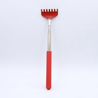 Back Scratcher and Cat Brush for Indoor Cats, Interactive Toy with Telescopic Scratcher Handle, Flexible Dog Comb, Cat Toy with Cleaning Button
