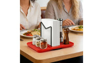 Rotating Napkin Holder 360° Rotation Kitchen Condiment Holder Versatile Home Storage for Dining Table
