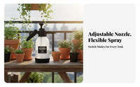 Garden Spray Bottle Adjustable Nozzle Fine Mist Jet for Plants