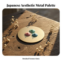 Japanese design Square Polish blending Plate Reusable Nail Polish blending Plate Portable Manicure Accessory Multi-Purpose for Home, Travel, Photoshoot