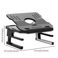 Laptop Stand Foldable with Adjustable Angle Aluminum for Office, Study