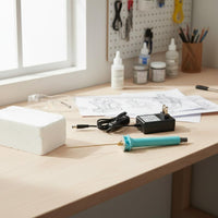 Fast Heating Electric Foam Cutting Pen Heat-Insulated Electric Styrofoam Cutting Pen Ergonomic Handle for Crafters, Hobbyists, Art Projects