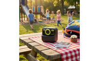 Selfie Kids Instant Print Camera Handheld Two-lensLens Camera Compact Portable for Beginners, Toddlers, Creative Play, Travel, Parties