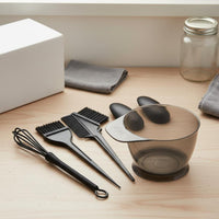 5 Pieces Hair Tinting Kit Guard Gear Included Hair Dye Tool Set Reusable Personal Care Supplies for Beginners, Home Use, Salon