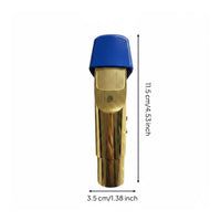 Brass Sax Embouchure Piece Professional Grade Saxophone Embouchure Piece Rich Rich Tonal Quality Instrument Accessory for Beginners