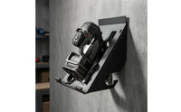 Space-Saving Circular Saw Holder Heavy-Duty Circular Saw Wall Mount Compact Long-Lasting for Woodworkers, DIYers, Workshop, Garage