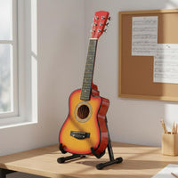 23 Inch Practice Guitar Great Gift 23-Inch Toy Mini Musician-Sized Childrens First Musical Instrument for Beginners