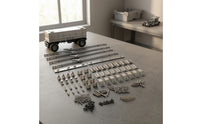 Trailer Rear Door Hardware Realistic Model Truck Hardware Kit Detailed for Hobbyists