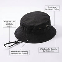 Outdoor Hat for Fisherman's for Camping and Fishing, Bush Jungle for Activities
