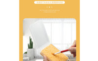 Absorbent Brush Cleaning Sponge with Case Portable Watercolor Brush Cleaner Porous Textured for Artists, Painters, Students, Sketching