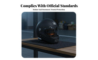 All-Encompassing Headgear 3C Certified Full Face Removable Warm Liner Secure Headwear for Women, Daily Commute, Outdoor Travel