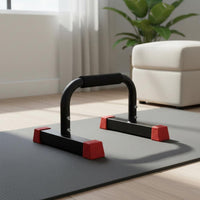 2 Pieces H Frame Push up Handles Non-Slip Base Exercise Stand Upper Body Training Fitness Equipment for Beginners, Home Gym