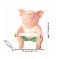 Toilet Paper Roll Holder Funny Animal Toilet Paper Holder Charming for Washroom