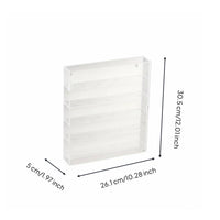 Acrylic coin Medal Display Case Dustproof Wall Mount Medal Display Cabinet  for Collectors, Veterans