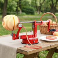 Crank Handle Countertop Apple Peeling Tool Suction Base Manual Apple Peeling Tool Metal Kitchen Tool Glossy Finish
