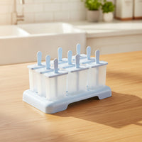 Ice Lolly with Sticks Flexible Ice Lolly Tray with Sticks Compact Kitchenware for Summer Parties, Home Kitchen