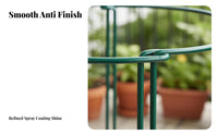 Flower Support Frame Prevents Leaning Plant Support Circle Metal Plant Cage for Balcony, Garden, Indoor