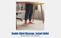 Soft Silicone Foot Acupressure Mat, Double-Sided Massage Pad, Anti-Slip, For Fitness, Running, Home