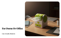 Quiet Operation USB Personal Air Cooler Adjustable Angle Desktop Water Cooling Fan Function for Students, Dorm Room, Bedroom