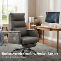 Reclining premium Chair with Footrest Ergonomic Design Highspine-supporting Recliner with Footrest Luxurious design Office Furniture for players, resting, Gaming
