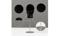 Mannequin Head Stand Velvet-Covered for Retail Stores
