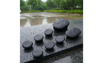 8 Pieces Waterproof Motorcycle Frame Hole Plug Dustproof Motorcycle Frame Plug Long-Lasting Vehicle Part Elastic for Street Riding, Repair