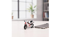 1:64 Scale Motorcycle Model Collectible 1/64 Scale Motorcycle Realistic Miniature Motorbike Model for Hobbyists, Desk Display