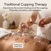Fire Cupping Therapy Set, 1 Piece Cupping Cups for Home Health, Traditional Chinese Medicine