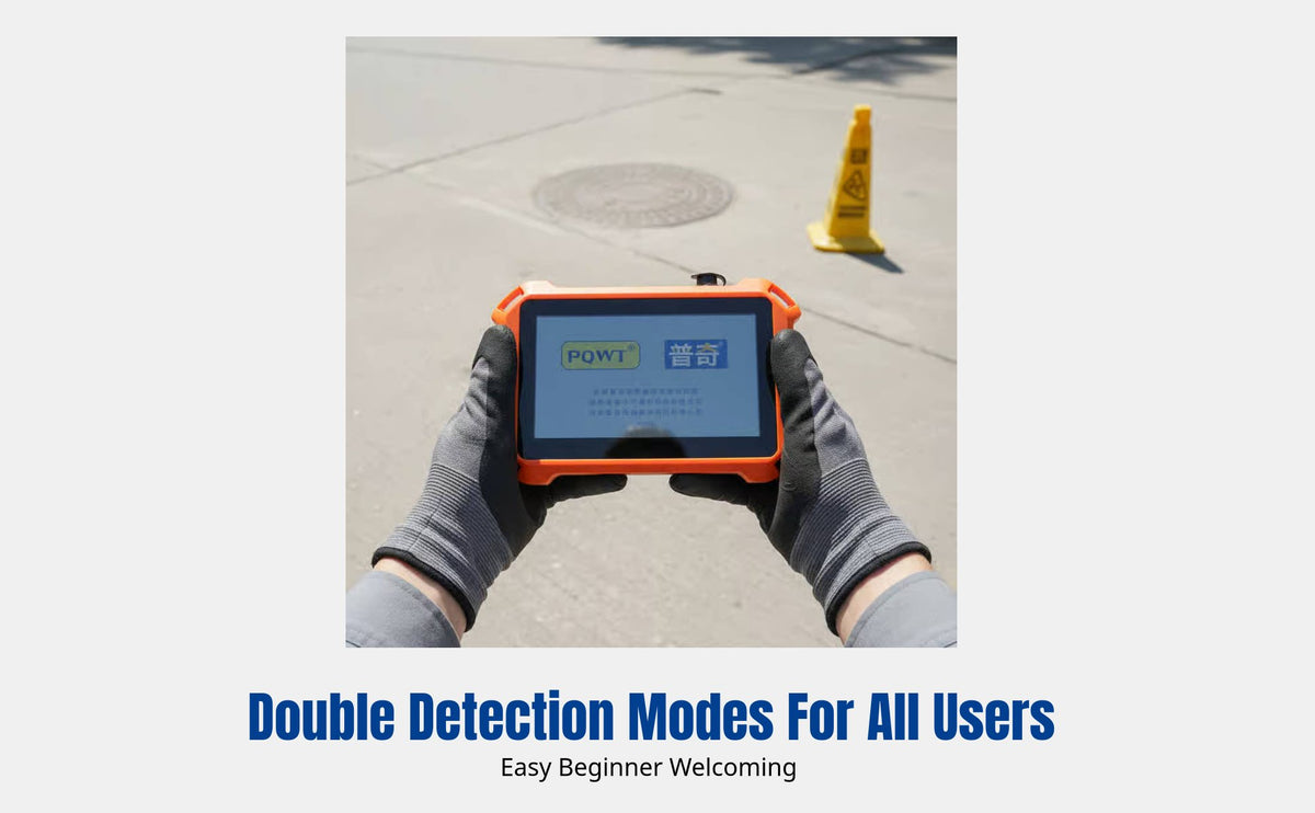 Acoustic Leak Detector for Underground Water Leaks, Firefighting Pipeline, Multi-Scene Use