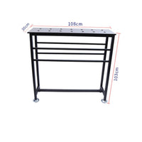 Fencing Rack Stand Rectangular Frame Fencing Gear Rack Blade Holder Stand Flat Top Shelf Sports Storage Hanging Rods