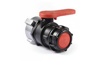Tote Ball Shutoff Mechanism Alkali Resistant Water Liquid Container Tank Drain Adapter Connector Heavy Duty