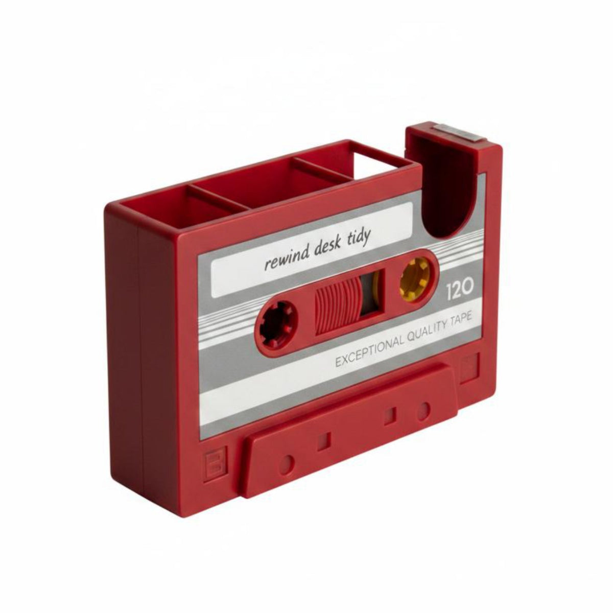 Cassette Tape Shaped Desk Organizer Multifunction Cassette Desk Holder Desktop Storage Office Supply