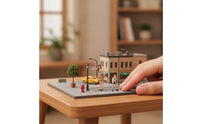 Hand-Painted Resin Figure Collectible 1:64 Scale Figure Tiny 1/64 Scale Figures for Diorama Builders