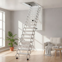 Electrically Operated Attic Ladder Retractable Electric Loft Ladder Foldaway