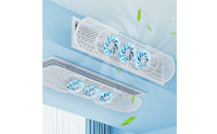 Quiet Design Central AC Vent Deflector Universal Fit Anti-Direct Blowing Wind Cover Easy Installation Air Conditioner Wind Deflector Energy Saving for Families, Babies, Office Workers, Bedroom, Living Room
