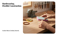 Rectangular Sanding Sponge Lubricant-Freelubricant-Freeless Double-sidedGrit Polishing File Assorted Grits Versatile
