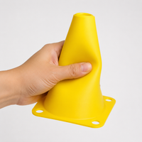 Color Cone, 23cm, Mini Cone, PE Made, Flexible, For Agility Training