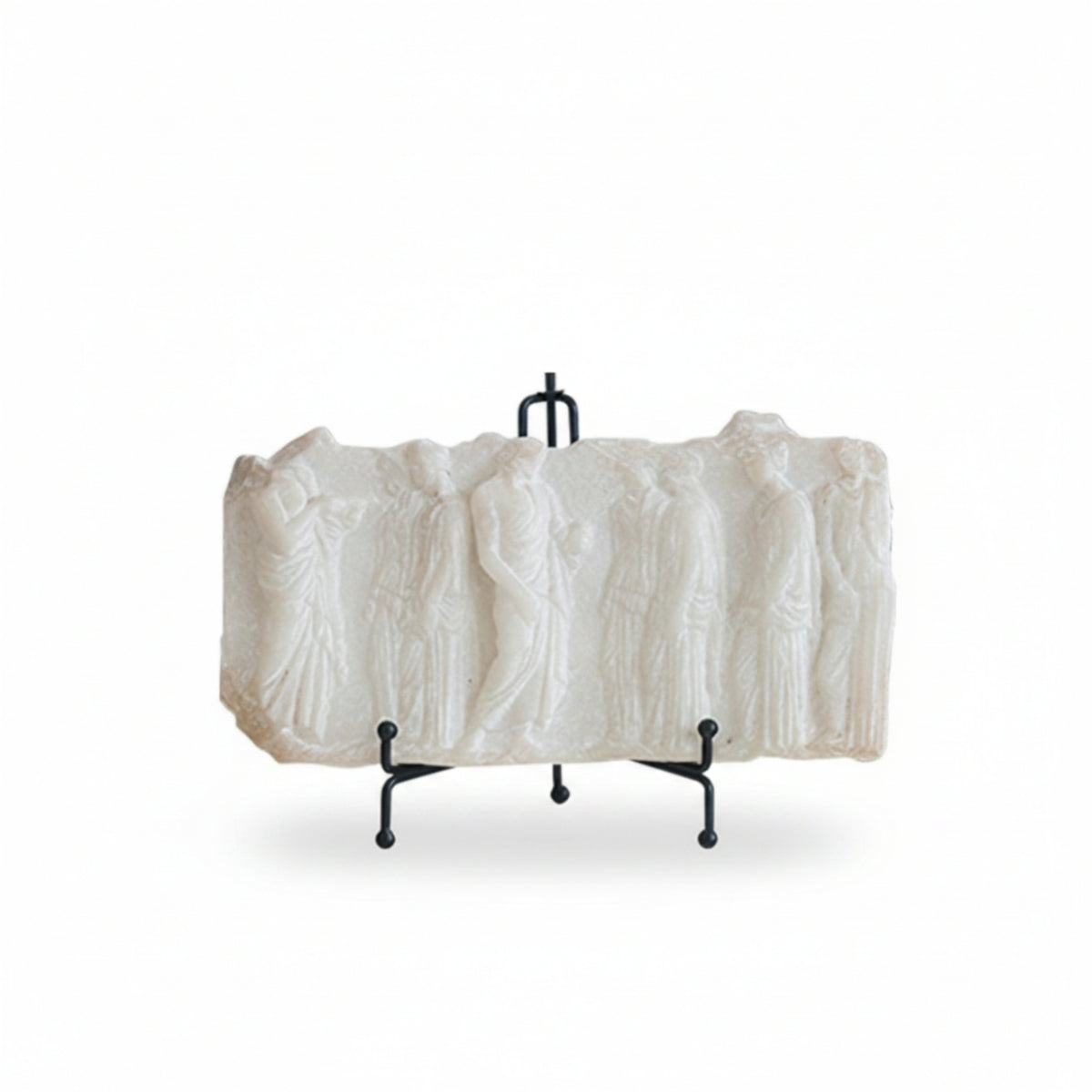 Decorative Sculpture with Stand Classical Statue with Base Carved for Homeowners