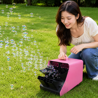 Professional Bubble Machine, Wireless Remote Control, 120 Minutes Continuous Operation, For Parties, Weddings, Kids Events