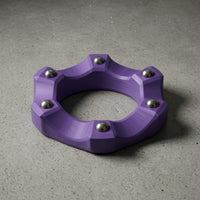 Metal Bearings Bowling Ball Polishing Stand Faceted Bowling Ball Cleaning Stand Textured Sports Gear Low-Silhouette