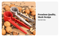 Easy Cracking Walnut Shell Splitter Tool Sturdy Heavy Duty Nutcracker Non-Slip Grip for Home Use