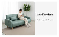 Foldable Design Fold-unfold Sofa Bed Space-Saving transformable Couch Easy to Clean Household Furniture Minimalist design for Apartment Dwellers, Students, Homeowners, Small Spaces, Living Room, Bedroom, Home Office