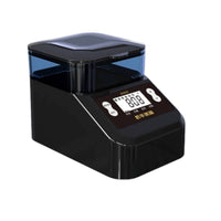 Programmable Automatic Aquatic Pet Feeder Dual-Power Power Aquarium Aquatic Pet Feeder with Base Compact for Vacation