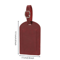 Long-Lasting Luggage Tag with Buckle Strap Adjustable Travel Tag with Information Window Waterproof Clear for Travelers
