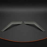 RC Window Deflectors with Tape Scale Look Window Visor with Tape on Fit Black Nylon for SCX10 III Automotive Brand Base Model